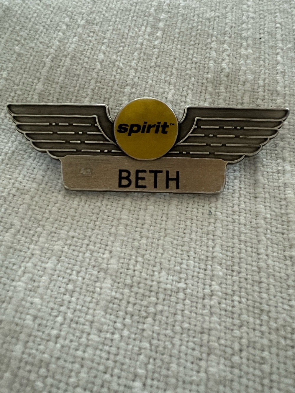 Spirit Airlines Flight Attendant Wings